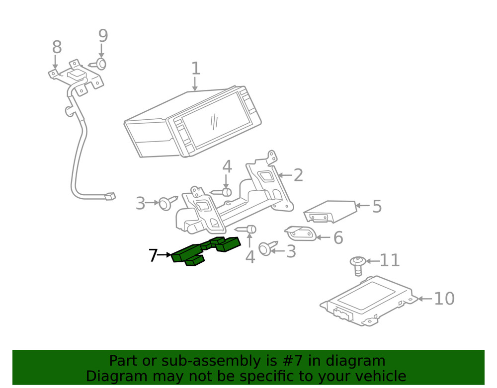 Genuine Mitsubishi Harness 8755A054