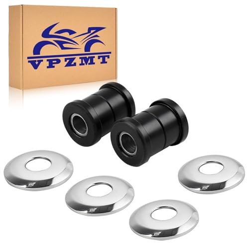 Polyurethane Handlebar Riser Bushings Damper Kit for Harley Big Twin Dyna Black