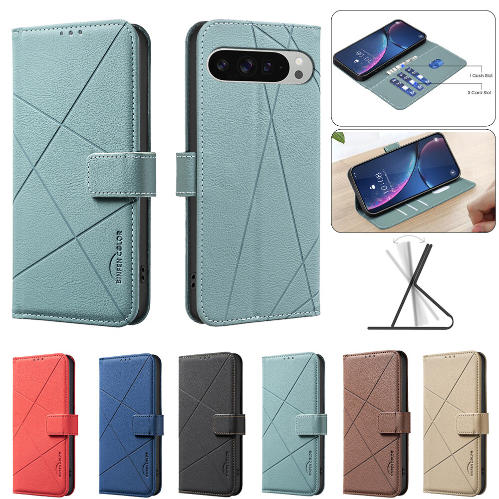 Wallet pattern Stand Cover For Google Pixel 9 Pro XL/For Google Pixel 8A