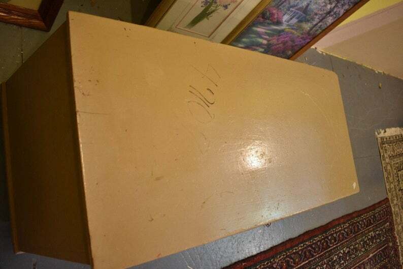 Antique 1800’s 6 Board Primitive Blanket Chest