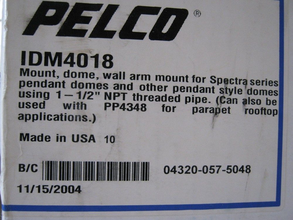 PELCO IDM4018 PELCO IDM4018