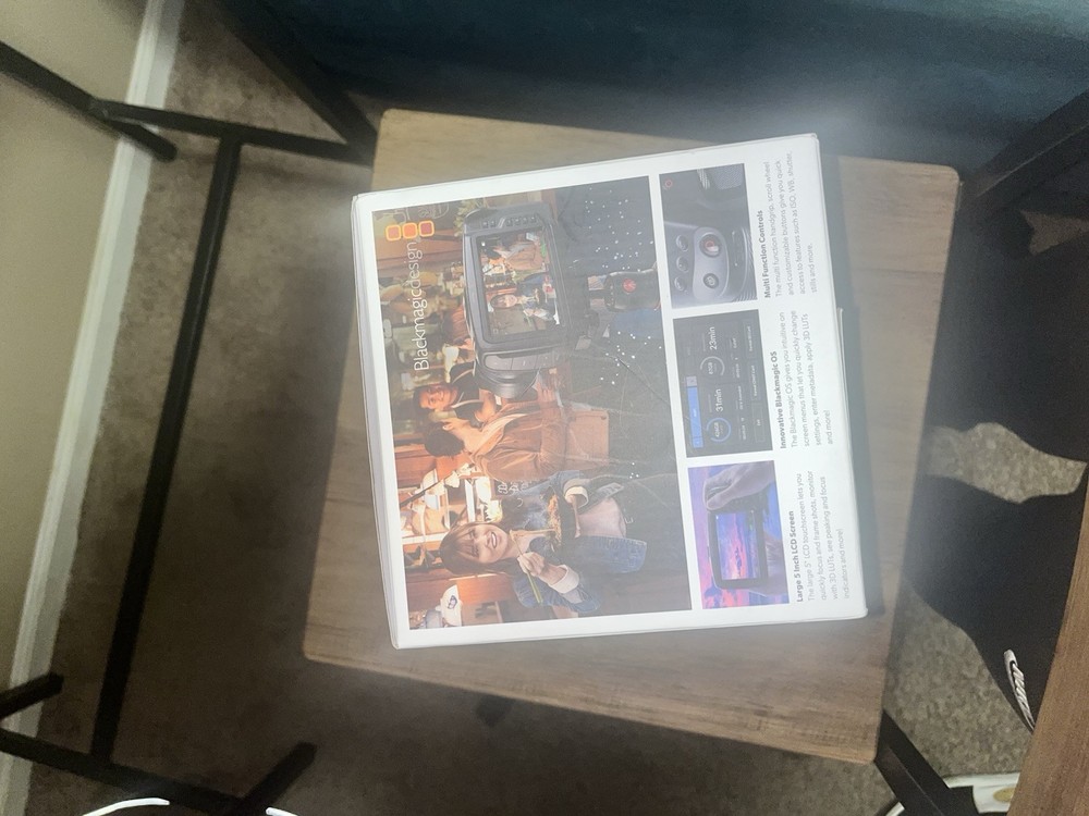 Black Magic Pocket Pro 4k Camera Box (Box Only)