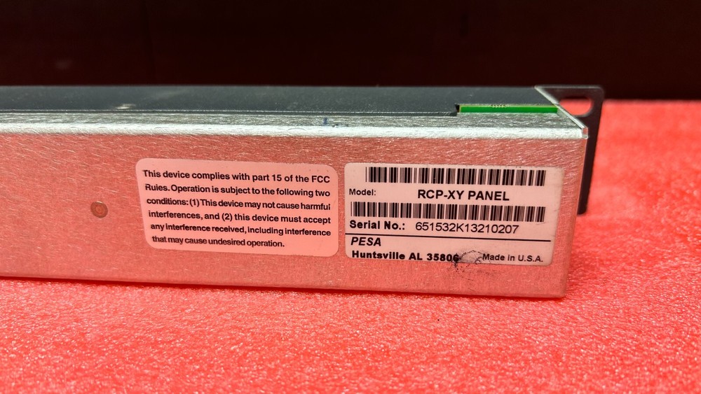 Pesa RCP-XY Routing Switcher Rotary Control Panel