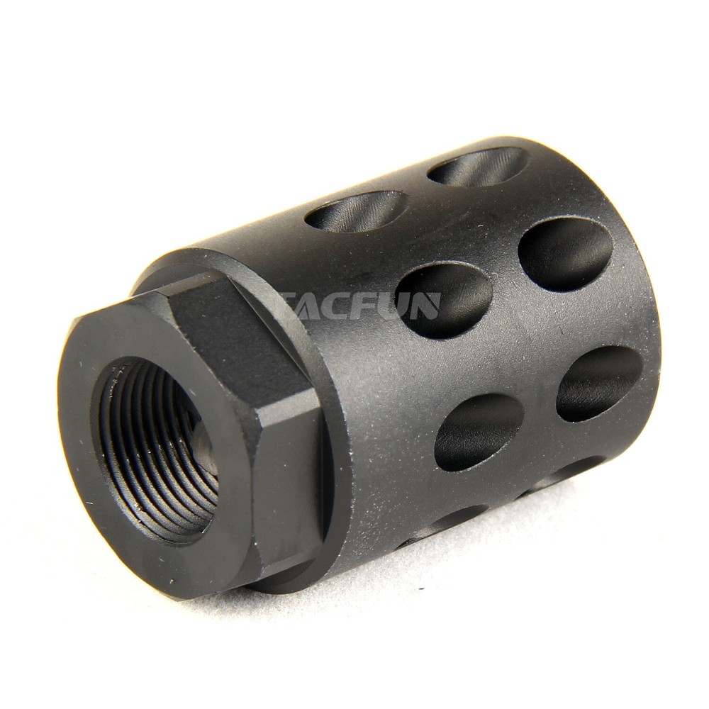 Muzzle Brake 1/2x28 TPI Compensator For Glock 9mm