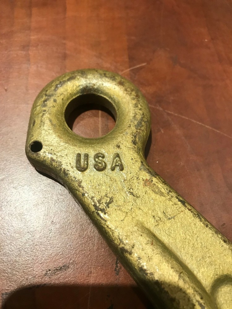 New 1/2" Crosby Foundry Lifting Rigging Eye Hook | 7,100 lbs. WLL