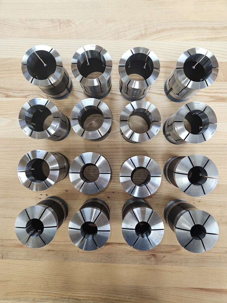 Hardinge 22J Round Collet in Good Condition 1" to 2" Pull Down Menu CHEAP SHIP