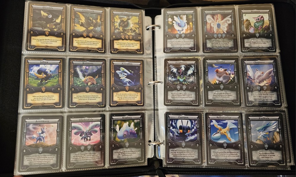 Elestrals - Kickstarter Master Set | Includes Binder, Promos & SD Exclusives