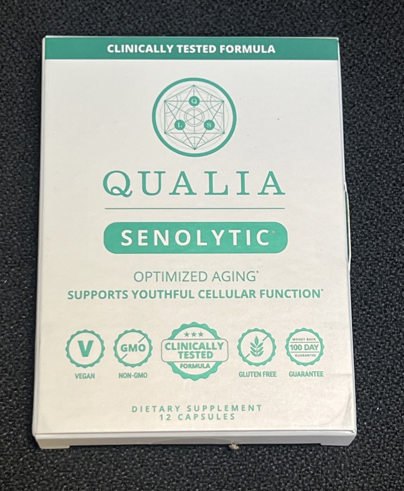 QUALIA  Senolytic, Optimized Aging *   12 Capsules
