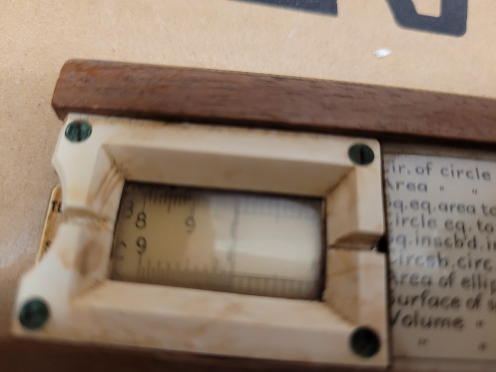 BRIGHTON Slide Rule Vintage Collectables Engineering Tool