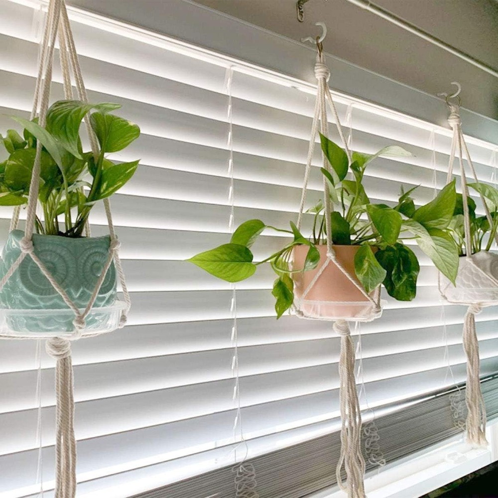 yuntop 12 Pack Vinyl Coated Ceiling Hooks, Multi-Function 1-1/4 Inch, White