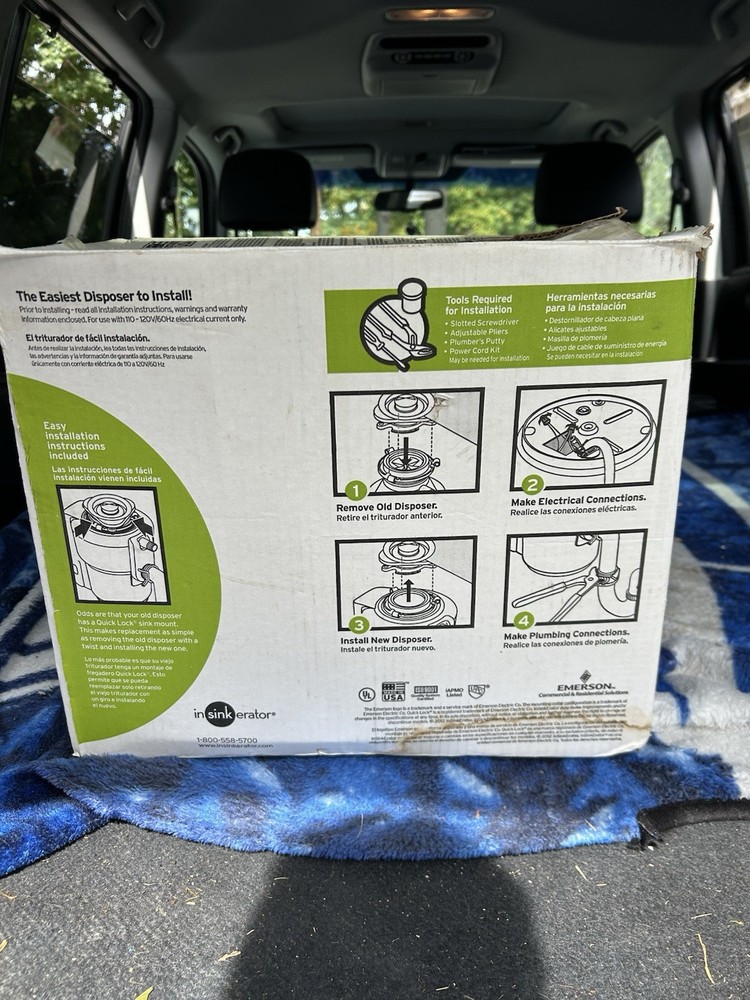 Insinkerator Evolution Septic Assist 3/4 HP Waste Disposer