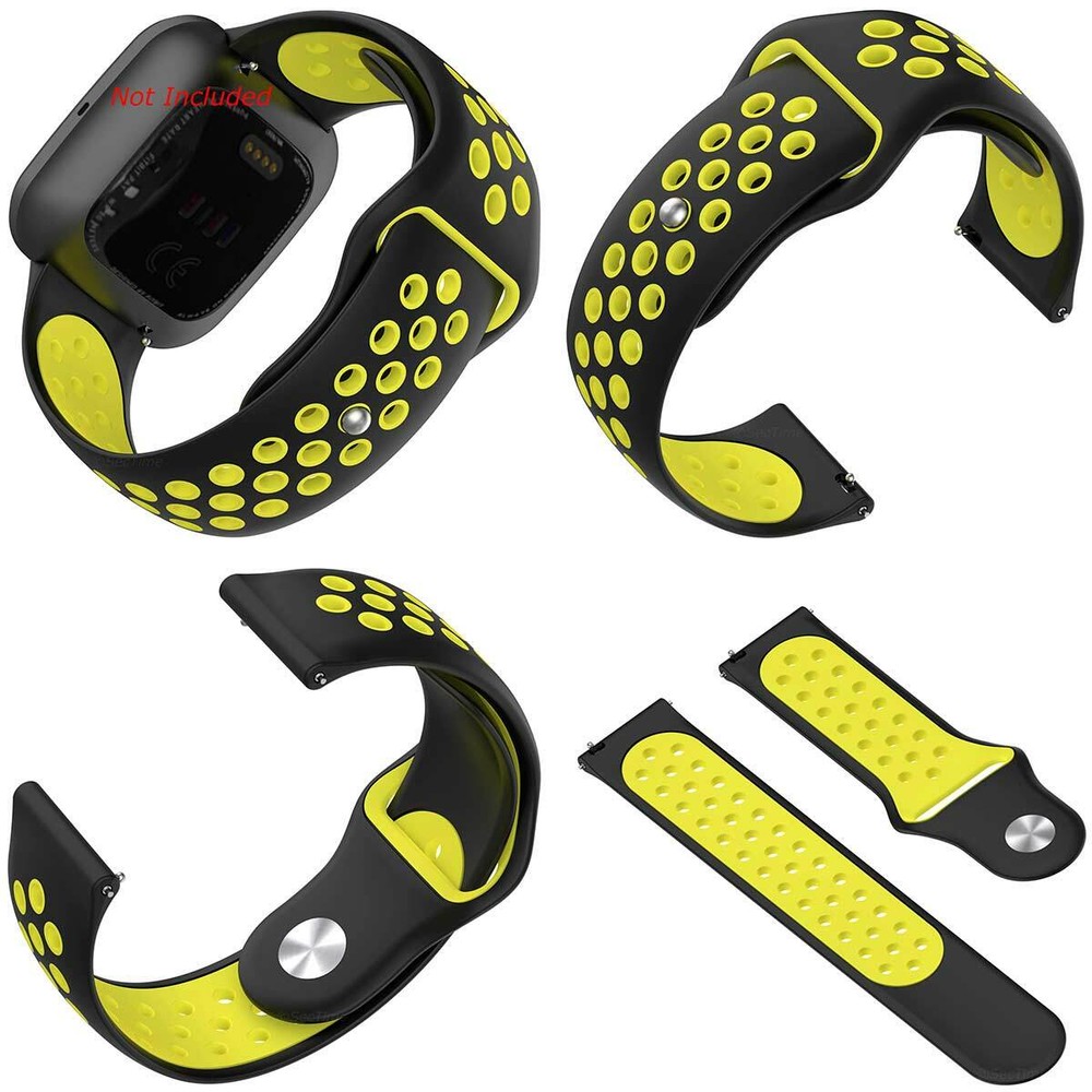 Silicone Strap Watch Band Wristband Replacement For Fitbit Versa 1 2/Lite