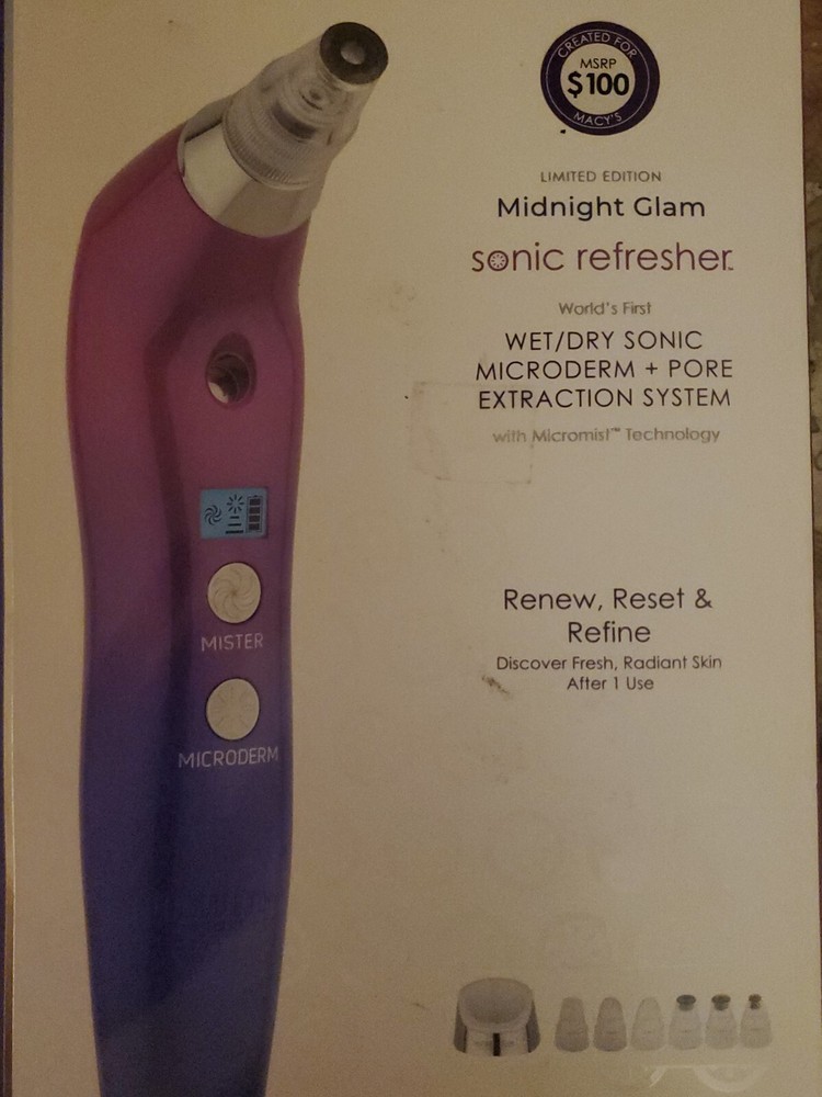 Michael Todd Midnight Clam Wet/dry Microderm Pore Extration System Micro Mist...