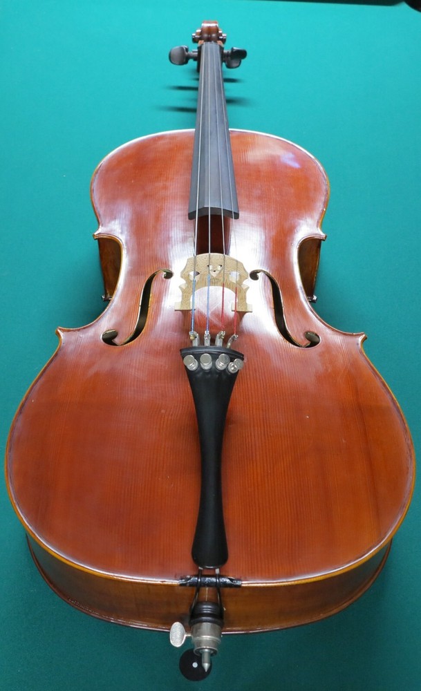 Full-Size Student Cello 4/4 with case and bow