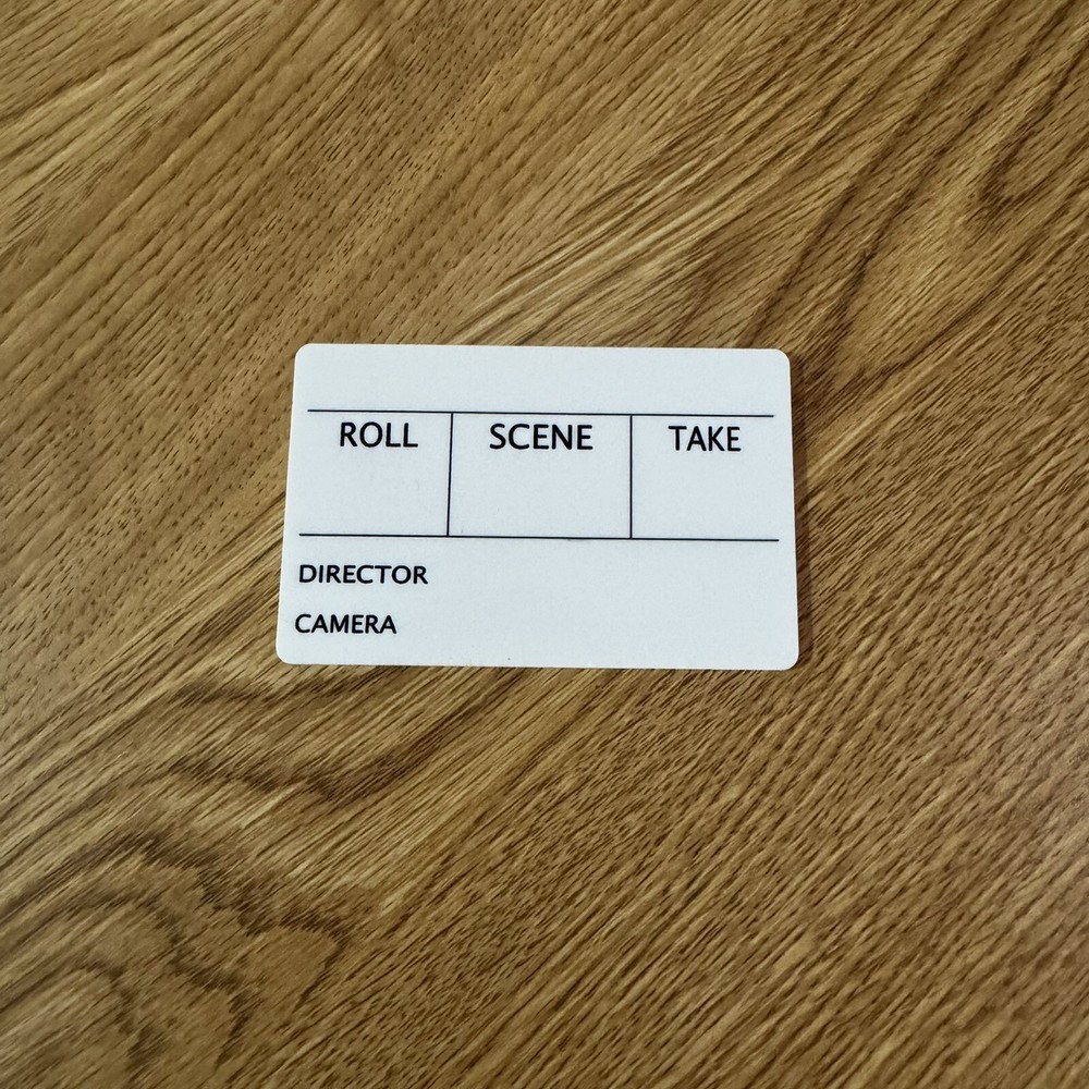 Insert Slate For Video Production | Mini Slate | Macro Micro Slate