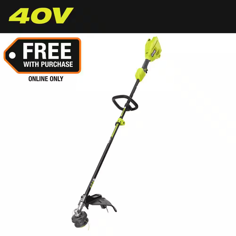 40V 15 In. Expand-It Cordless Battery Attachment Capable String Trimmer (Tool On
