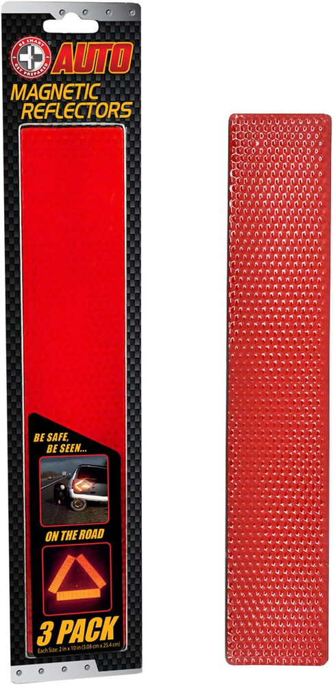 Magnetic Reflector Set (3-Pack) - Easy Install on Any Metal Surface