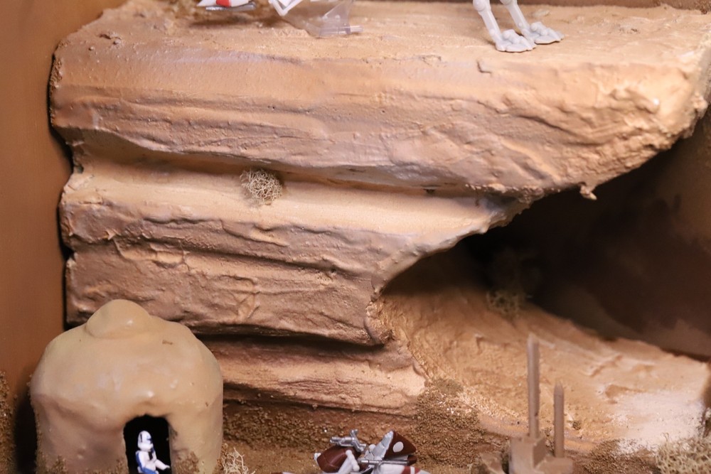 Star Wars Custom Diorama Playset for Micro Galaxy Squadrons