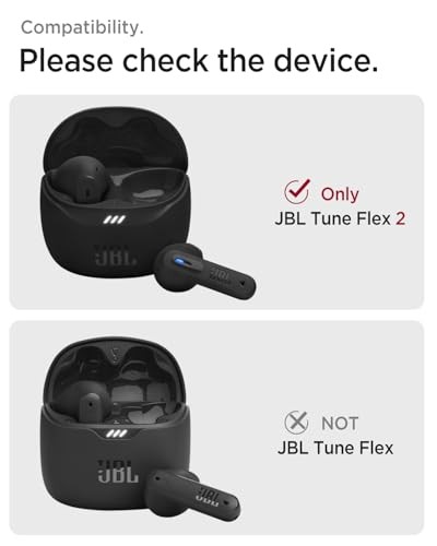 Case Compatible for Case Cover, Shockproof Dust-Proof JBL Tune Flex 2 Blue