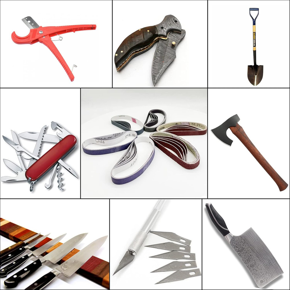 30 Pcs 1/2" X 12" Replacement Sharpening Belt Kit for Official Work Sharp Knife