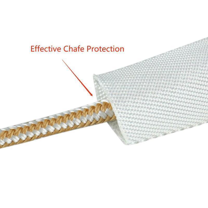 10ft Adjustable Fire Hose Bulk Jacket Protective Protective Base Line White