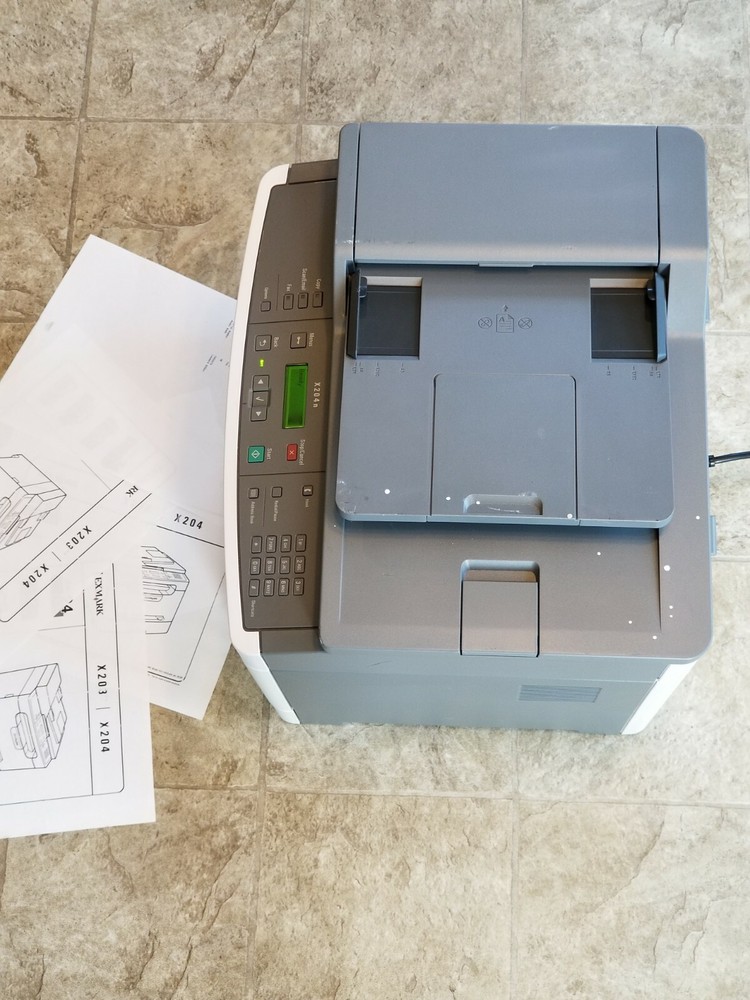 Lexmark X204N All-In-One Laser Printer