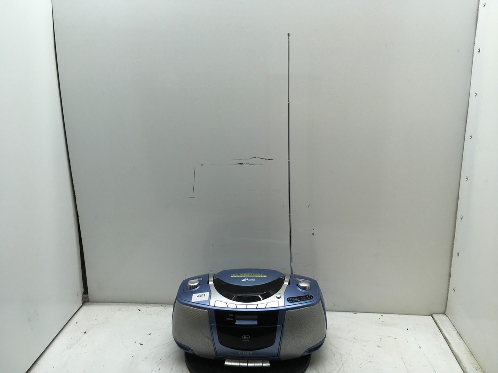 Coby MP-CD450 Boom Box - Tested