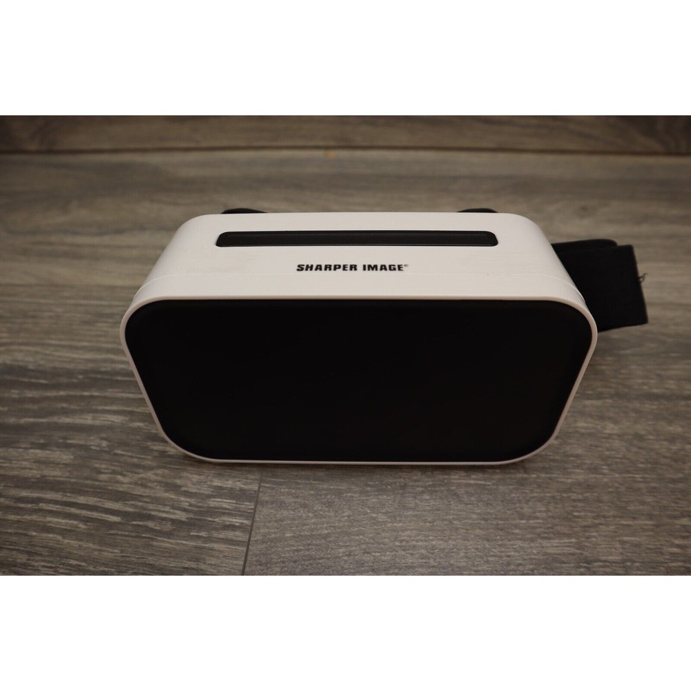 Sharper Image 2017 VR Virtual Reality Glasses White Head Set Visor System
