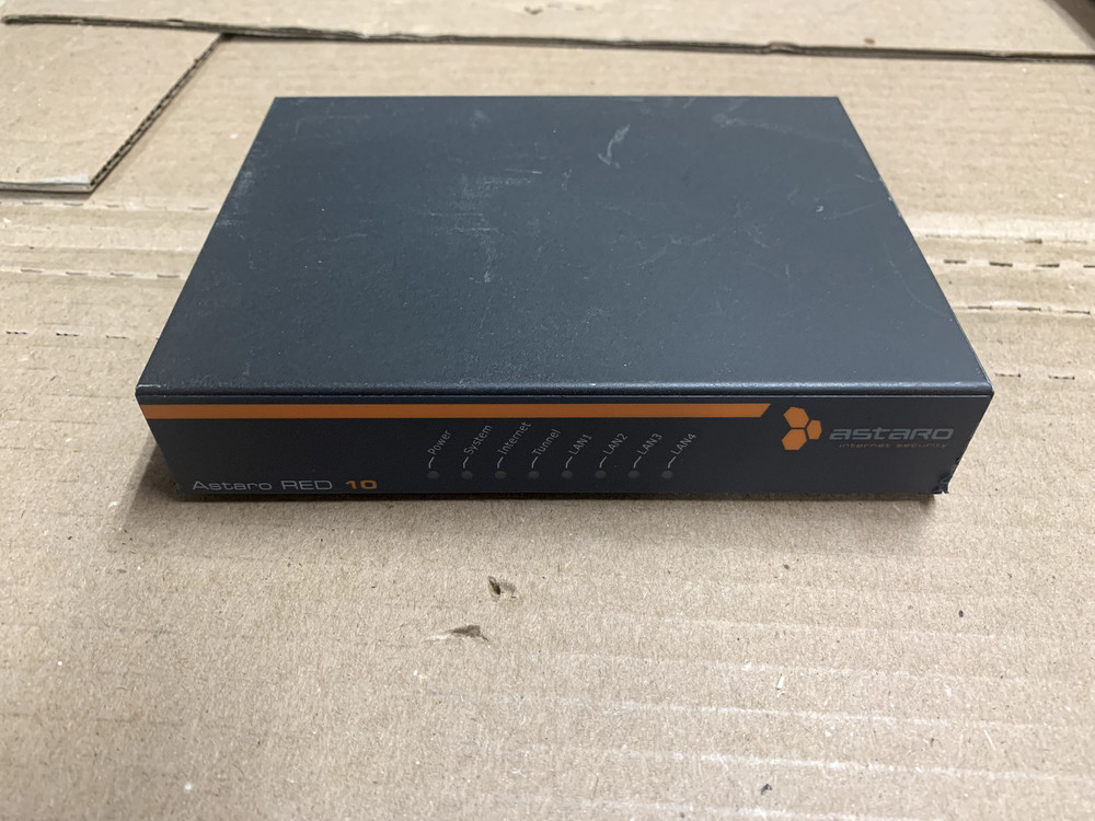 Astaro RED 10 Internet Security  Remote Ethernet Device