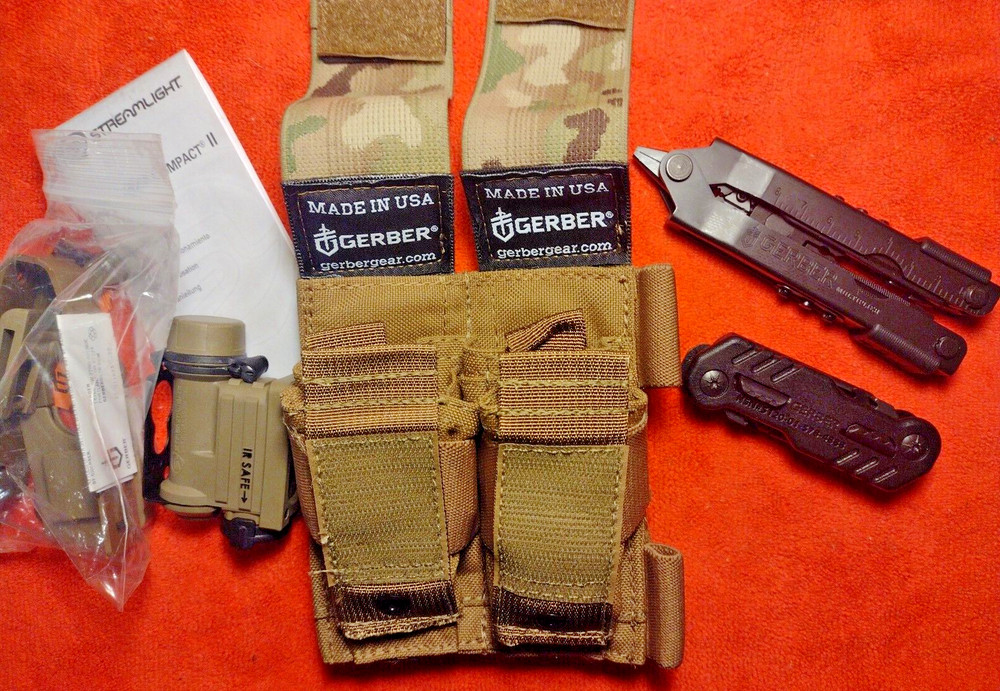 USGI Gerber Individual Deployment Kit Multi-Tools MP600 Effect Streamlight NEW
