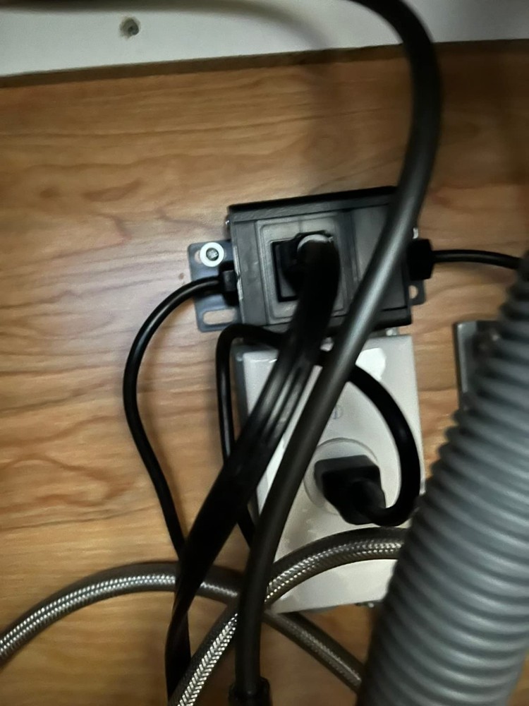 Push Button Air Switch for Garbage Disposal - Long/3.5"