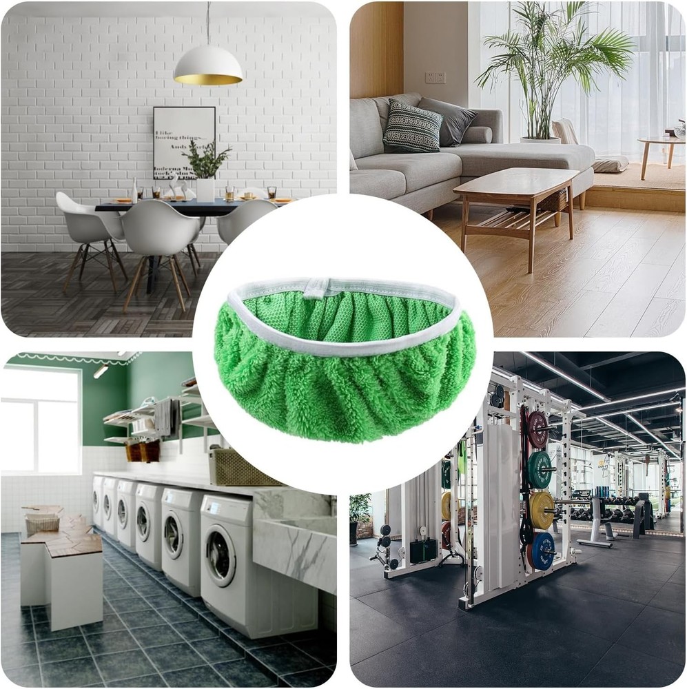 🔥 8 Pack Reusable Microfiber Mop Pads Compatible with Swiffer Sweeper Washable