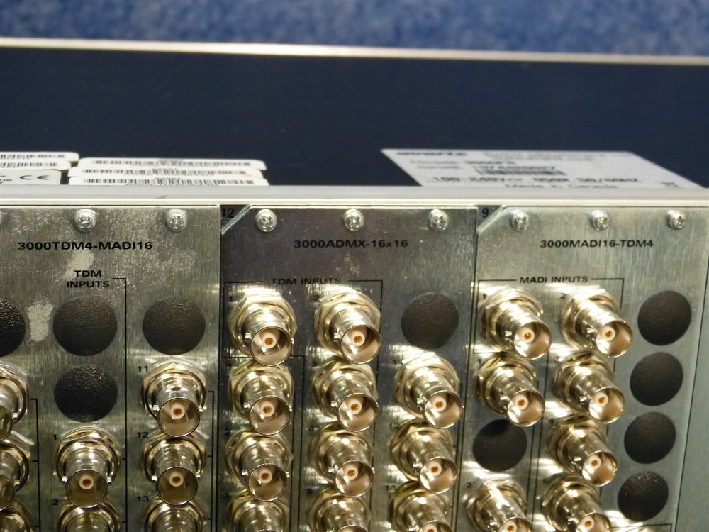 Evertz 3000FR 3000MVP Multi-Image Processor with cards