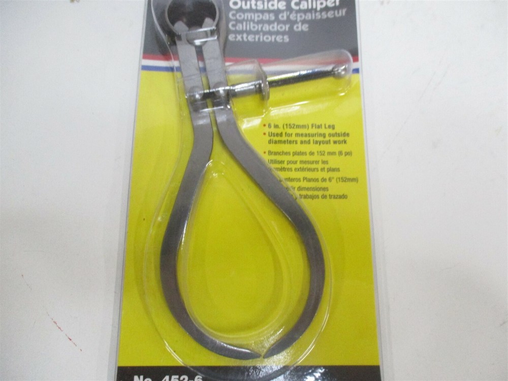 General Tools 452-6 6" x 6-5/16" Outside Caliper