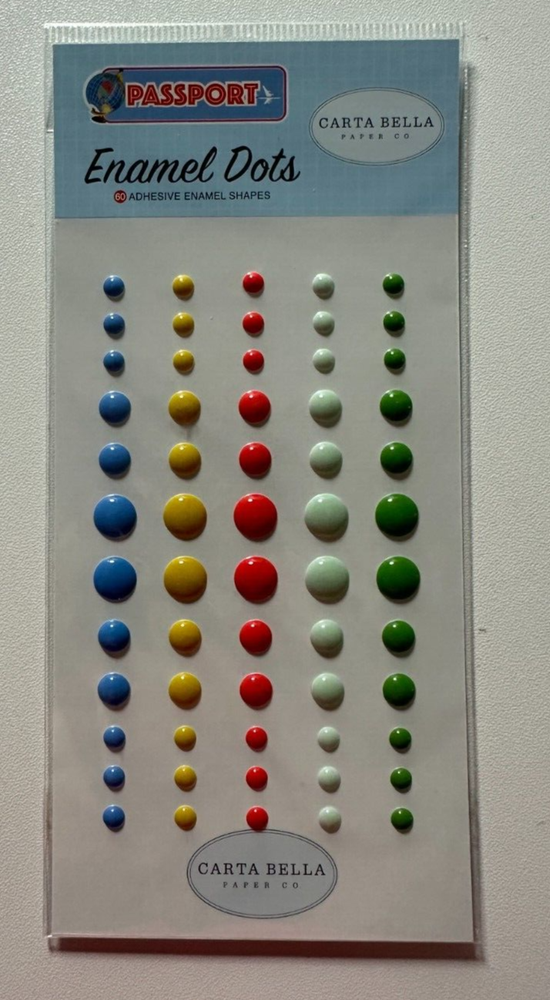 Carta Bella Enamel Dots-Multiple Variations Available-You Choose