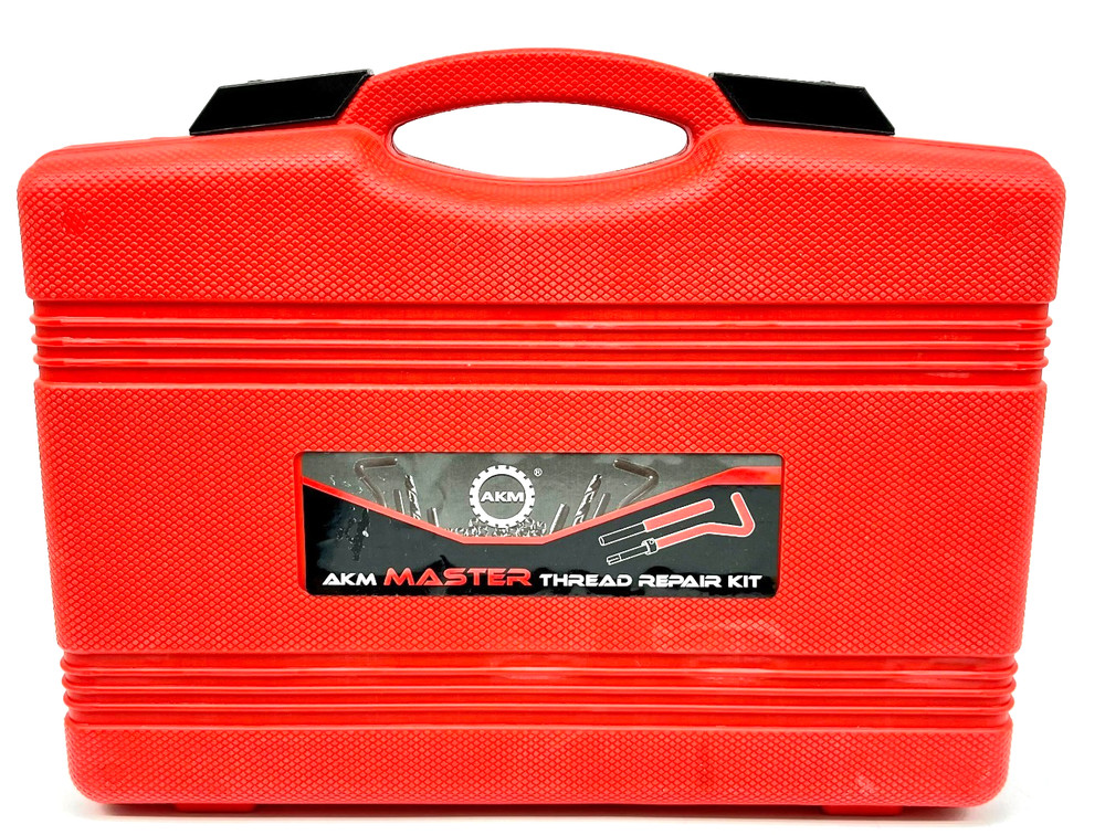AKM Master Thread Repair Kit Tools With Red Hard Case - Pre-Owned