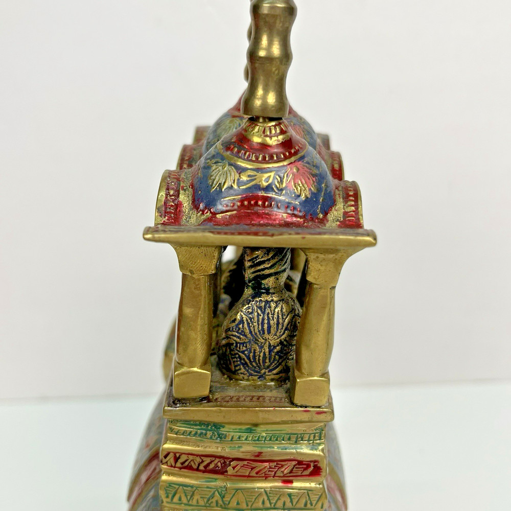 Brass Indian Moradabadi Hathi Howdah(Elephant Carriage)