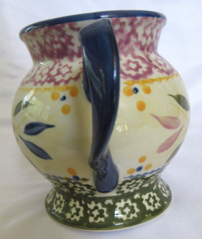 Temptations by Tara Old World Multicolor Creamer PPP-BT EUC
