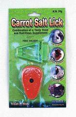 Ware Carrot Salt Lick For Small Animals Null Assorted