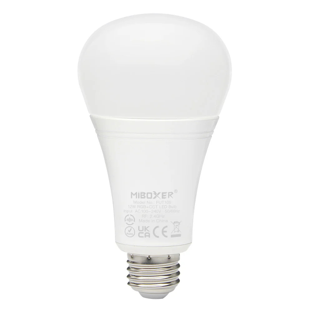 Miboxer 12W RGB+CCT LED Bulb E26