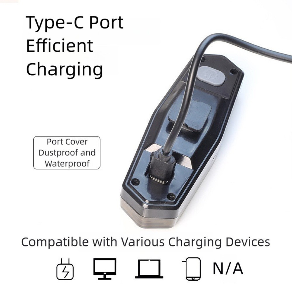 Bicycle Taillight with Wireless Remote Control and Multiple Flashing Modes
