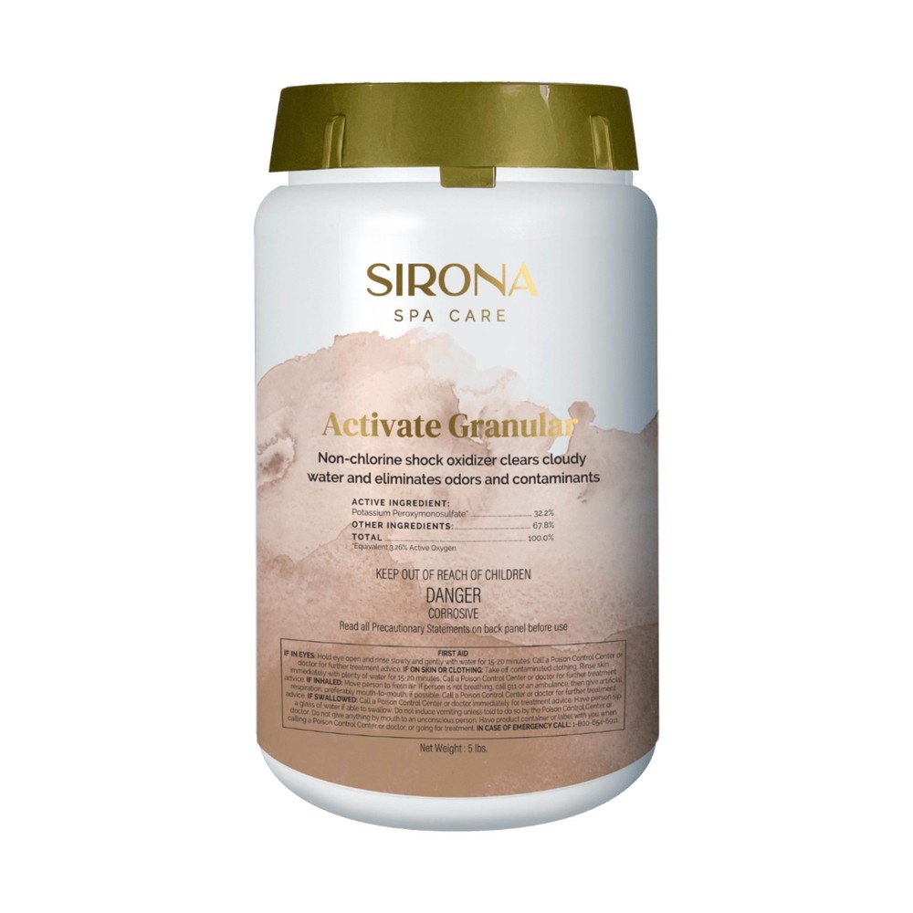 Sirona Spa Care Activate Granular (5LB)