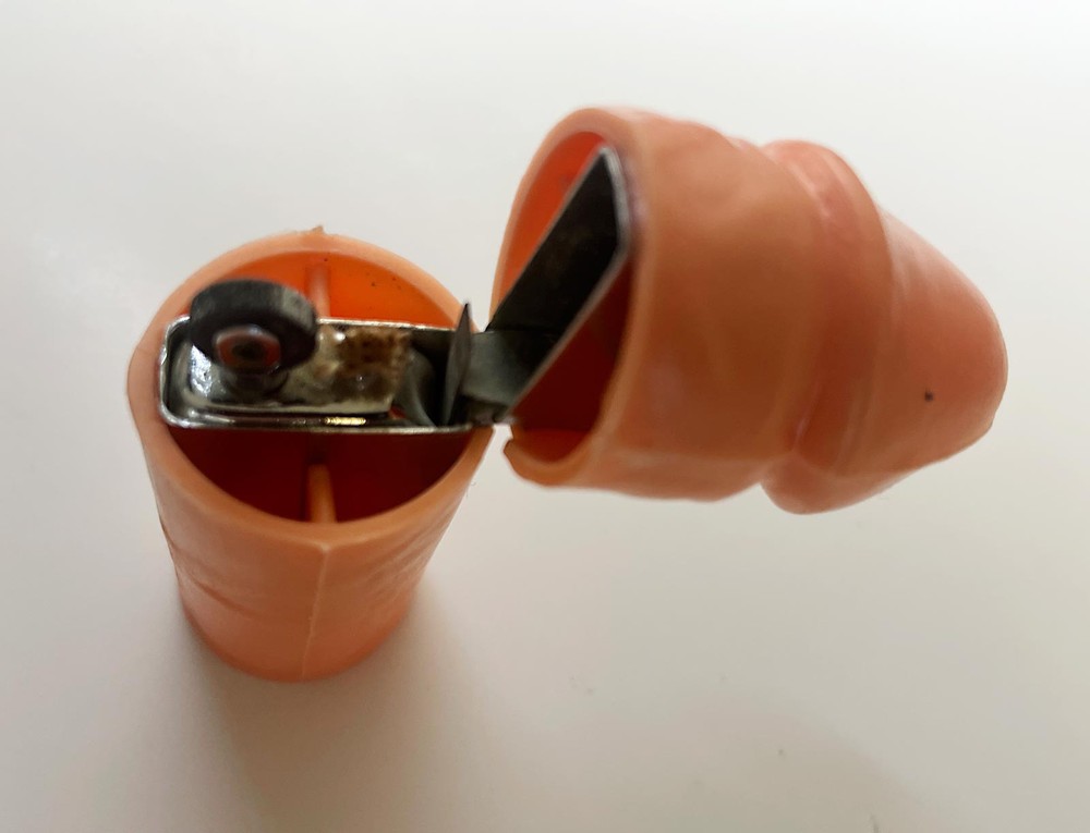 Realistic Penis Lighter, Works, Novelty Item