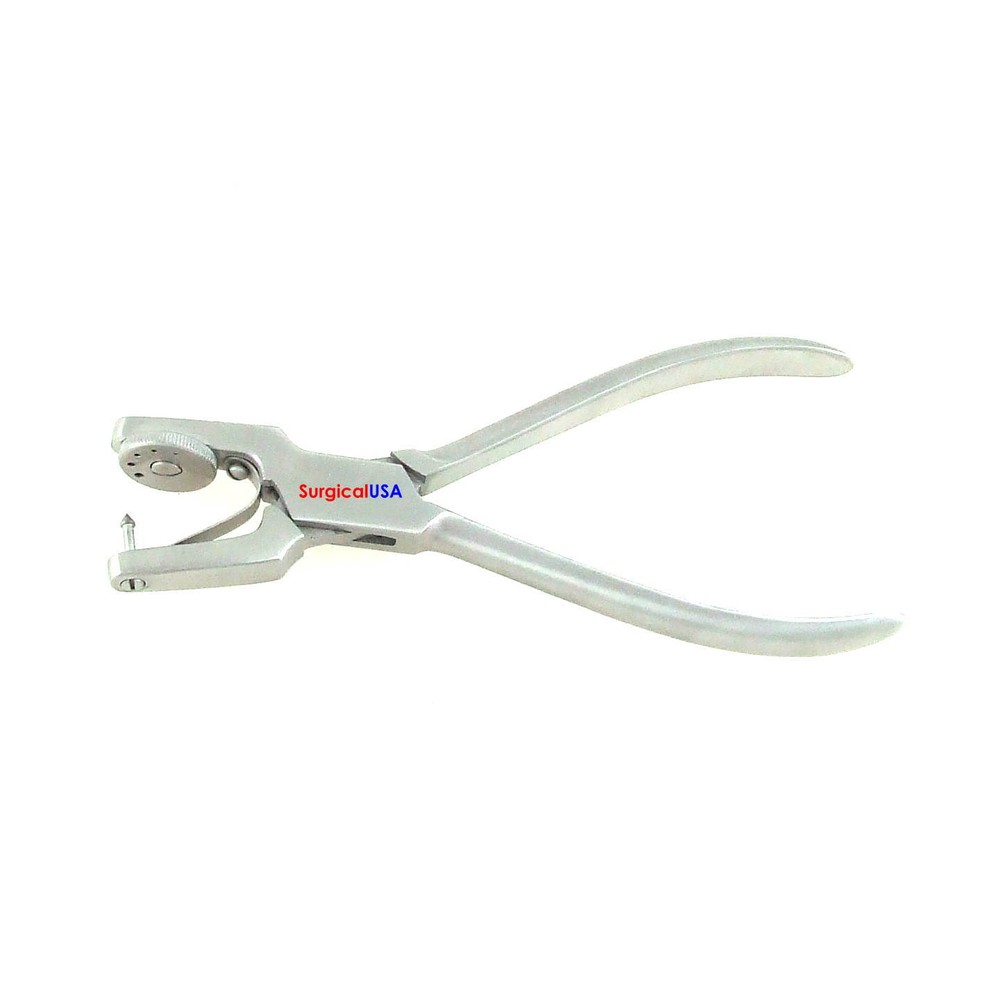 Rubber Dam Punch Ainsworth Type Plain Handle Stainless
