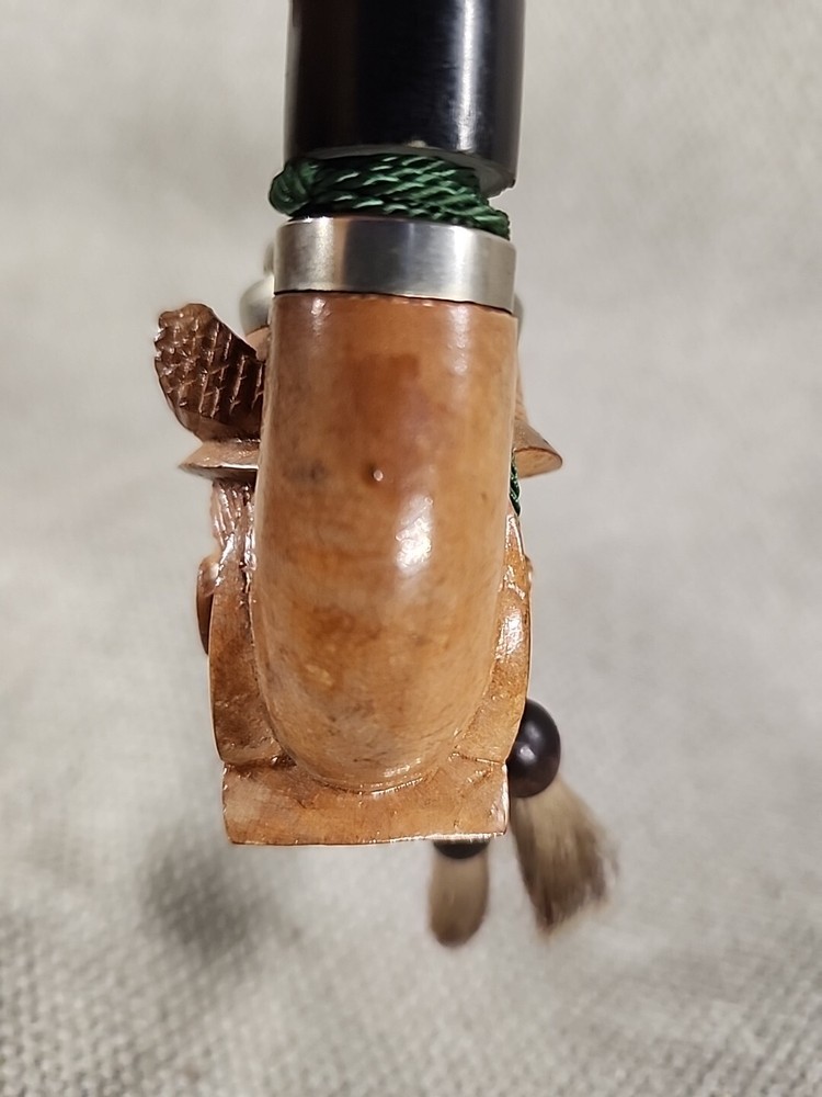 Antique German Figural Pipe Initial DH
