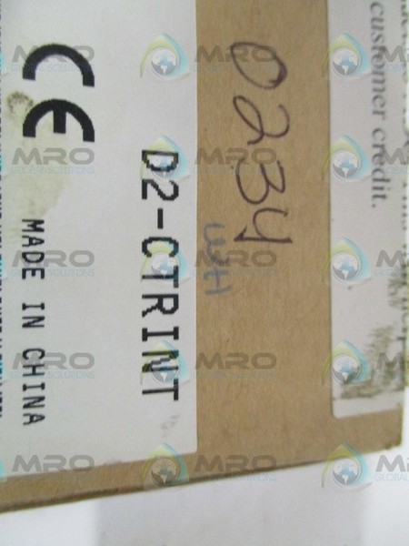 AUTOMATION DIRECT D2-CTRINT COUNTER INTERFACE MODULE NSMP