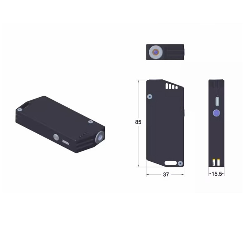 Mini Size 593nm Yellow Light Visable Laser Pointer Laser Indicator Module