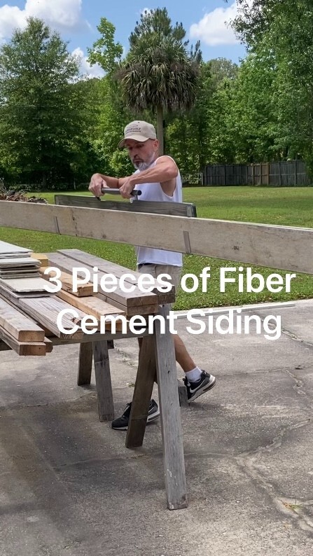 Carrying Fiber Cement Lap Siding Installation Tool