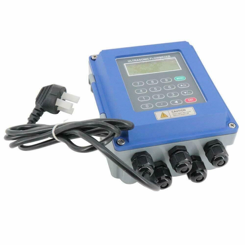 Ultrasonic Liquid Flow Meter Flowmeters With 3 Size Transducer DN25-6000mm