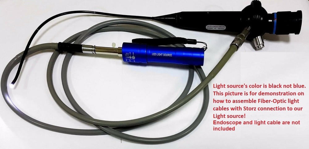 LED LIGHT SOURCE Compatible with Storz type light cables and endoscopes. L2